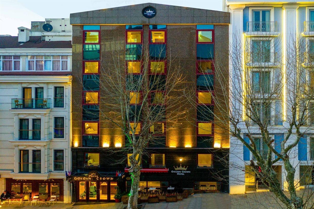 Golden Crown Hotel Istambul Exterior foto